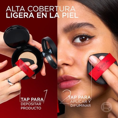 Infallible Fresh Wear Cushion Foundation L´Oreal Paris Packshot Aplicador